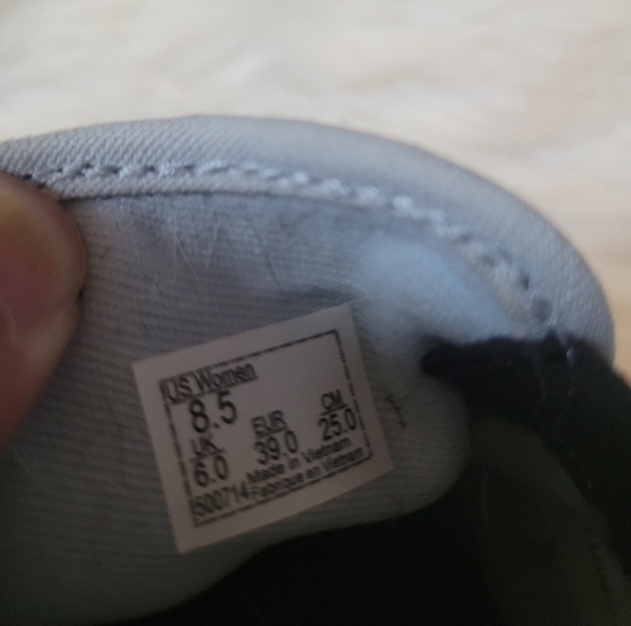 Vans Light Blue Slip-On Sneakers - Picture 6 of 6